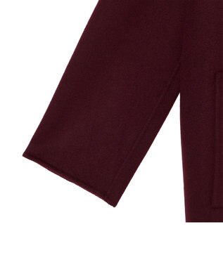 JOSEPH 【WEB＆OUTLET限定】ダブルフェイスウールキャッシュ シングルコート Merlot
