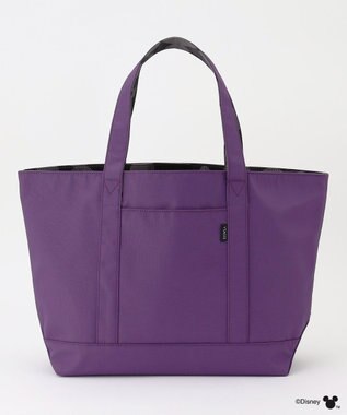 Y'SACCS 【Disney Collection】シルエットプリントトートバッグ　Mサイズ パープル