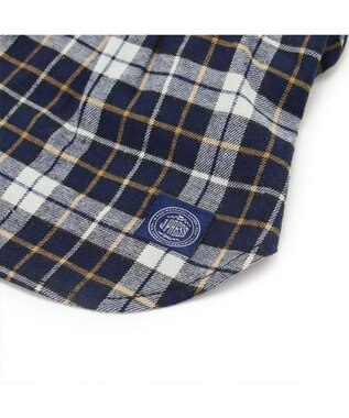 PET PARADISE J.PRESS  ビエラチェック シャツ 【小型犬】 紺（ネイビー・インディゴ）