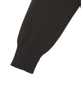 JOSEPH 【WEB&OUTLET限定・洗える】パッチカラーニット　モックネック Black