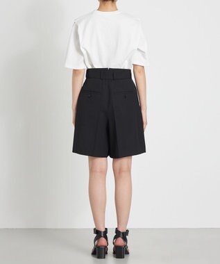 NAVE 【Nave】ウールポリエステルツイル ショートパンツ ブラック系