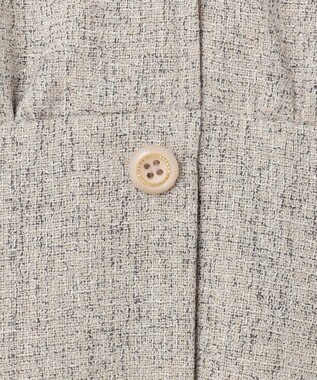 ANY SIS 【洗える】ツイーディマーメイド ジャンパースカート アイボリー