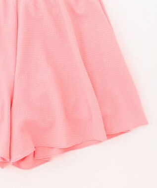 ANY KIDS 総柄 セパレート水着 エクリュ×ピンク（サクランボ）