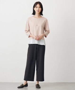 J.PRESS LADIES ノットオーバル ワントップ ネックレス ケシウスゴールド系