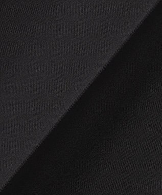 ICB L 【スマートバック仕様・洗える】ストレッチダブルサテン カーゴパンツ ブラック系