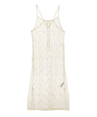Green Parks スパンコールキャミワンピース Ivory