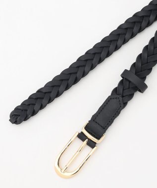 自由区 メッシュプレーン ベルト ブラック