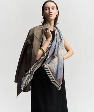 23区 【先行予約】MANTECOブライトワッシャー ダブル ジャケット ブラウン系