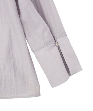CRAFT STANDARD BOUTIQUE シアーオープンカラーシャツ Light Purple