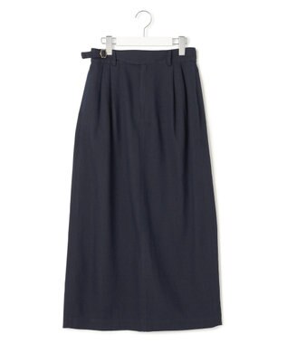 J.PRESS YORK STREET 【WOMEN】グルカ　ロングスカート ネイビー系