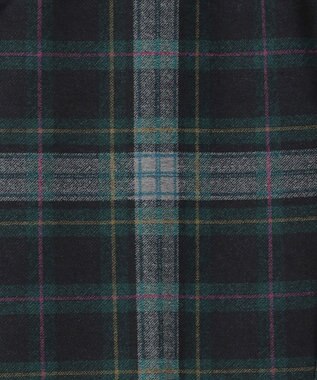 23区GOLF 【MEN】【ストレッチ】チェック柄プリント パンツ ダークグリーン系3