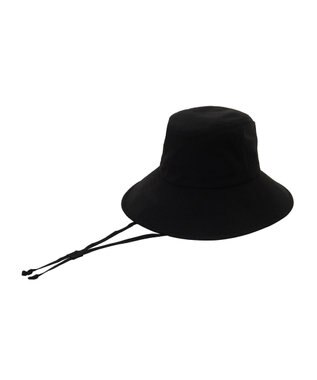 MOONBAT 【遮光ハット】フルラ (FURLA) サファリハット　遮光帽子 サイズ調整 ブラック