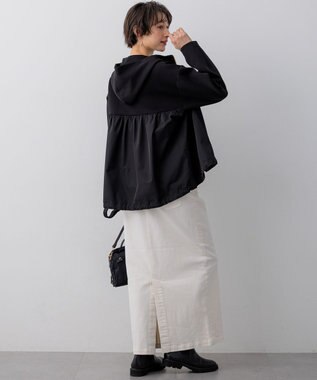 23区 L 【先行予約】23区DENIM Iライン デニムスカート ホワイト系