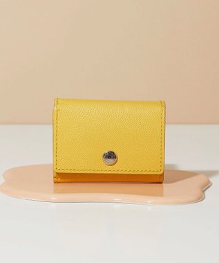 TOPKAPI 【TOPKAPI】角シボ型押し・三つ折りミニ財布 COLORATO コロラート