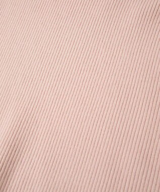 earth music&ecology ハートプレートリブニットプルオーバー Pink