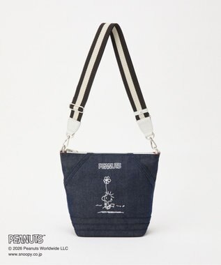 russet 《PEANUTS×russet》リバーシブルショルダーバッグ(CE-1755) Indigo