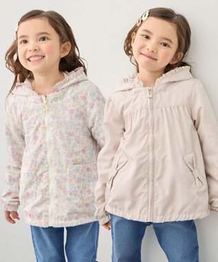 ANY KIDS 【フード取り外し/洗濯機可能】撥水加工リバーシブルゾン