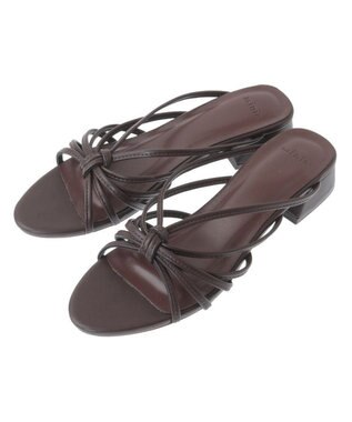 Green Parks ・ｍｉｎｉａ　アミサンダル Brown