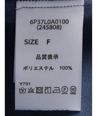 Green Parks ・ＥＬＥＮＣＡＲＥ　ＤＵＥ　バックプリーツブラウス Blue