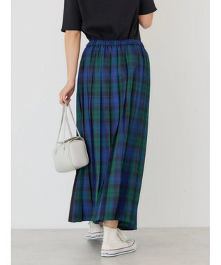 AMERICAN HOLIC アソートチェックプリーツスカート Green