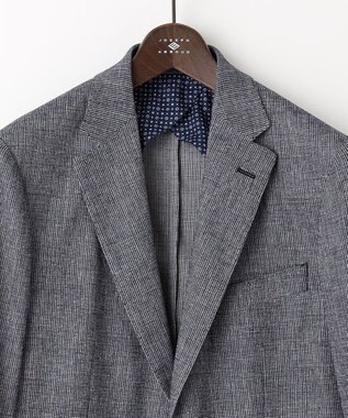 JOSEPH ABBOUD 【清涼/軽量/ストレッチ】ハイパワードライストレッチ ジャケット ネイビー系