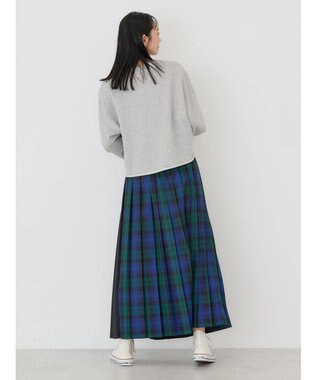 AMERICAN HOLIC アソートチェックプリーツスカート Green