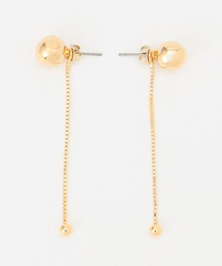 ICB 2WAYメタルピアス ゴールド系