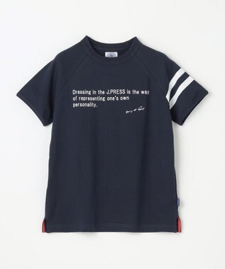 J.PRESS KIDS 【140-170cm】ラグランＴシャツ ネイビー系