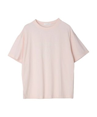 Green Parks ガーリーロゴボックスＴシャツ Light Pink