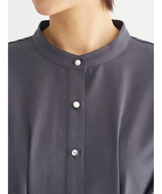 Green Parks ・ＥＬＥＮＣＡＲＥ　ＤＵＥ　ウエストタックワンピース Charcoal Gray