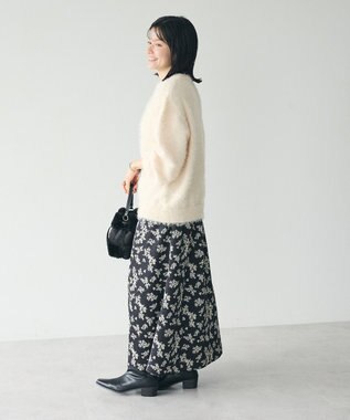 CRAFT STANDARD BOUTIQUE アニマルシャギーニットプルオーバー Ivory