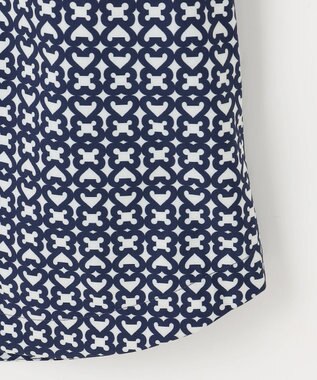 23区GOLF 【WOMEN】モノグラム ポケッタブルレインワンピース ネイビー系5