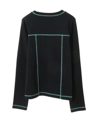 Green Parks ・ＳＵＧＡＲ　ＳＰＯＯＮ　カラーｓｔリブロンＴＥＥ Black