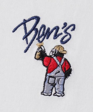 WEGO 【ユニセックス着用ITEM】別注BENDAVISワンポイントT（LS） ホワイト