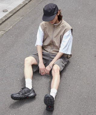 WEGO 【ユニセックス着用ITEM/ウエストゴム】リラックスイージーショーツ ダークグレー