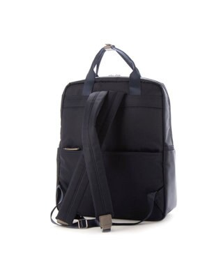 LA BAGAGERIE 10ポケット持ち手付きリュック Lサイズ ネイビー