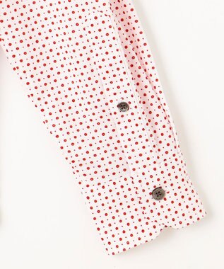 JOSEPH ABBOUD 【キングサイズ・快適な着心地・イージーケア】コンパクトジャージープリント シ ャツ ワイン系5