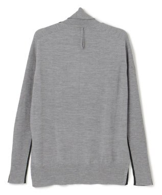 BEIGE， 【洗える】LA MONNAIE / タートルネックニット F Green×Md Gray