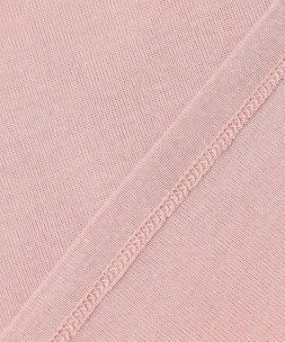 ICB L 【洗える】リヨセルカシミヤスムース ハイネックカットソー ヘイズピンク系