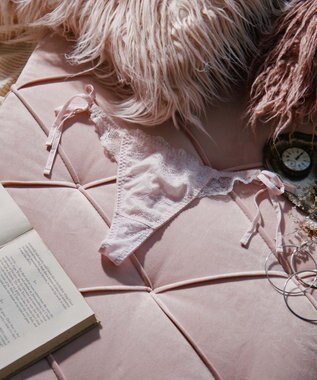 San-ai Resort（三愛水着楽園） エレガントコレクション  【2412】 ヒモTショーツ ピンク