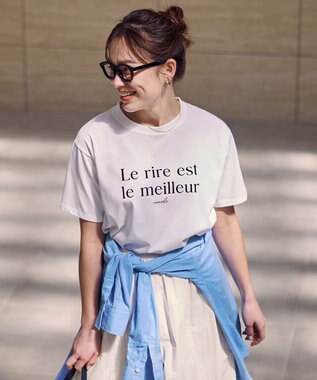 アソートロゴラウンドヘムTシャツ