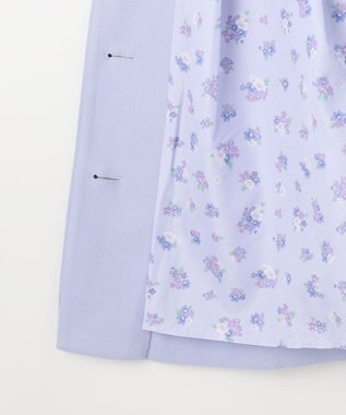 ANY KIDS 【フード取り外し可能】ウールライクコート サックスブルー