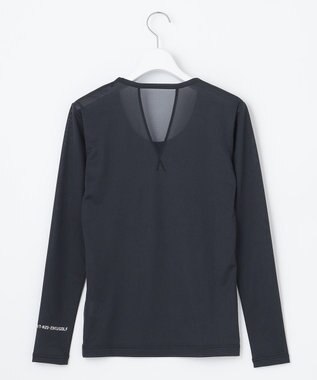 23区GOLF 【WOMEN】【吸水速乾・UVケア】３０ｄインナーUネック カノコ ネイビー系