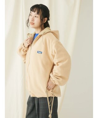 CRAFT STANDARD BOUTIQUE ナイロン×裏フリースリバーシブルブルゾンＬ／Ｓ Beige