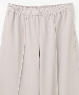 ANY 【洗濯機可・ウエストゴム】楽映えワイドパンツ サンドベージュ