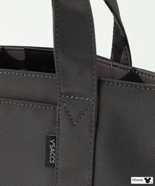 Y'SACCS 【Disney Collection】シルエットプリントトートバッグ　Sサイズ ダークグレー