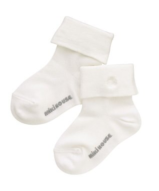 MIKI HOUSE HOT BISCUITS 【ミキハウス】【13-21cm】 二つ折りソックス