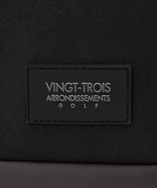 23区GOLF 【UNISEX】ネオプレーンカートバッグ　保冷機能　ショルダーベルト付き ブラック系