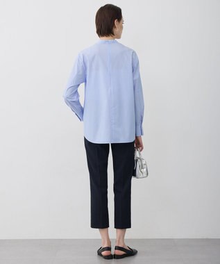 ICB L 【先行予約】ミックスブッチャー クロップドパンツ ネイビー