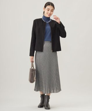 J.PRESS LADIES L 【ご好評につき新色追加！・WEB限定カラーあり・洗える】PRINCE タートルネック ニット ブルーグレー系